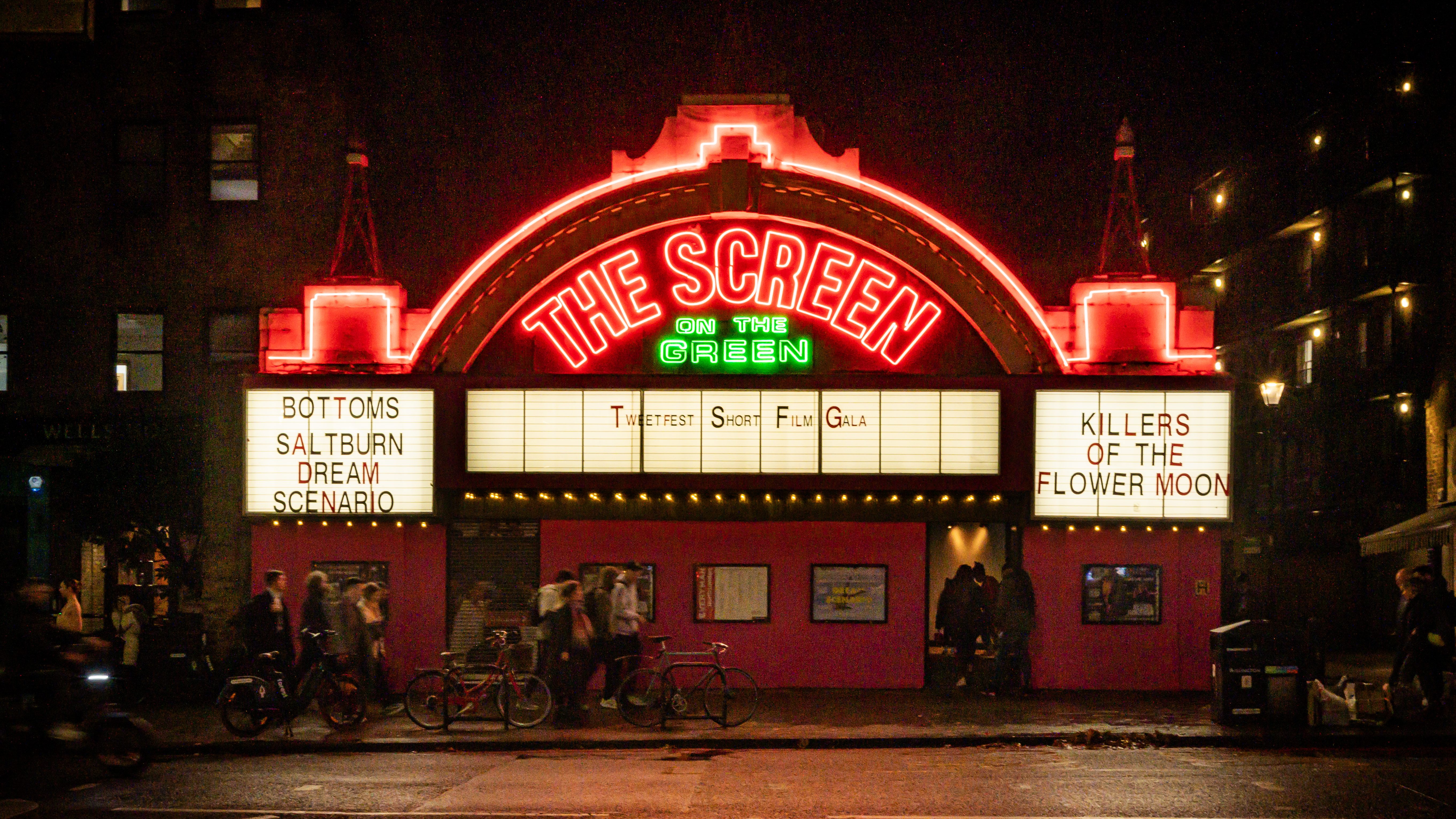 tweetfest at screen on the green